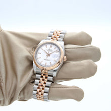 Carica l'immagine nel visualizzatore di Gallery, Rolex Datejust ref. 116201 White Dial Jubilee bracelet - Full Set