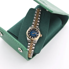 Bild in Galerie-Viewer laden, Rolex Datejust Lady Ref. 69173 Stahl/Gold - Jubiläumsarmband - Blue Degrade Diamonds Zifferblatt
