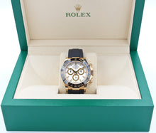 Załaduj obraz do przeglądarki galerii, Rolex Daytona ref. 116518LN - Oysterflex - White Dial - Full Set