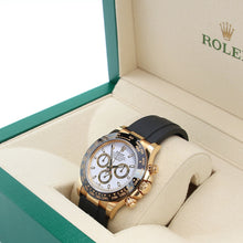 Załaduj obraz do przeglądarki galerii, Rolex Daytona ref. 116518LN - Oysterflex - White Dial - Full Set