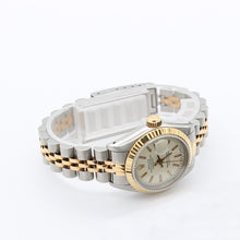 Bild in Galerie-Viewer laden, Rolex Datejust Lady Ref. 69173 Stahl/Gold - Millennnary Cream Dial (No Numbers) - Jubiläumsarmband