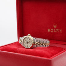 Bild in Galerie-Viewer laden, Rolex Datejust Lady Ref. 69173 Stahl/Gold - Millennnary Cream Dial (No Numbers) - Jubiläumsarmband