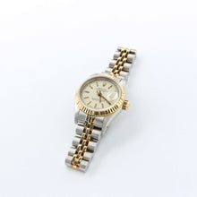 Bild in Galerie-Viewer laden, Rolex Datejust Lady Ref. 69173 Stahl/Gold - Millennnary Cream Dial (No Numbers) - Jubiläumsarmband