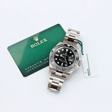 Load image into Gallery viewer, Rolex GMT Master II ref. 126710GRNR with Oyster - Full Set - "Bruce Wayne" GMT