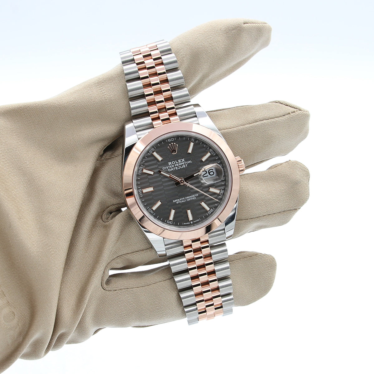 Kaufen Sie online die Rolex Datejust 126301 mit grauem Motiv 