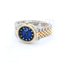 Charger l'image dans la galerie, Rolex Datejust ref. 116233 Blue Diamonds Dial - Full Set