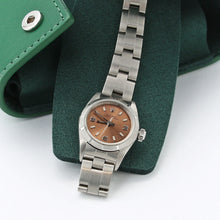 Load image into Gallery viewer, Rolex Oyster Perpetual ref. 67230 - Salmon 3-6-9 Dial
