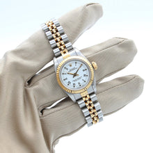 Load image into Gallery viewer, Rolex Oyster perpetual ref. 67193 White Roman dial Jubilee bracelet - Full Set
