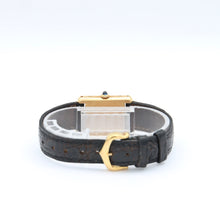 Załaduj obraz do przeglądarki galerii, Cartier Tank Louis ref. 78087 18K Gold Leather strap