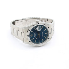 Bild in Galerie-Viewer laden, Rolex Oyster Perpetual Datum Ref. 15210 - Blaues Zifferblatt - Vollständiger Satz