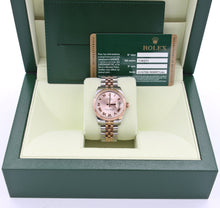 Carica l'immagine nel visualizzatore di Gallery, Rolex Datejust 31 ref. 178271 Sundust Roman Dial - Jubilee - Full Set