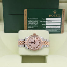 Carica l'immagine nel visualizzatore di Gallery, Rolex Datejust 31 ref. 178271 Sundust Roman Dial - Jubilee - Full Set