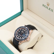 Charger l'image dans la galerie, ON SALE: Rolex Yacht-Master ref. 126655 Leather strap - 2021 - Full Set