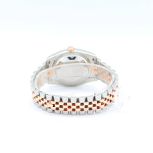 Carica l'immagine nel visualizzatore di Gallery, Rolex Datejust 36 ref. 116231 Black Diamonds Dial - Steel/Rose Gold Jubilee - Full Set