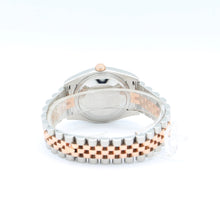 Załaduj obraz do przeglądarki galerii, Rolex Datejust 36 ref. 116231 Concentric Black Dial - Steel/Rose Gold Jubilee - Full Set