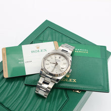 Load image into Gallery viewer, Rolex Datejust ref. 126334 Silver Dial Oyster bracelet - Full Set