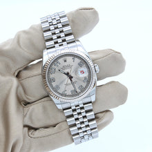 Charger l'image dans la galerie, Rolex Datejust ref. 116234 Racing Concentric (Silver) Dial - Jubilee