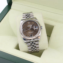 Load image into Gallery viewer, Rolex Datejust ref. 116234 Brown Flower Dial - Jubilee - Only Watch