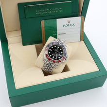 Carica l'immagine nel visualizzatore di Gallery, Rolex GMT Master ref. 126710BLRO - Jubilee Bracelet - Full Set
