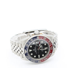 Carica l'immagine nel visualizzatore di Gallery, Rolex GMT Master ref. 126710BLRO - Jubilee Bracelet - Full Set