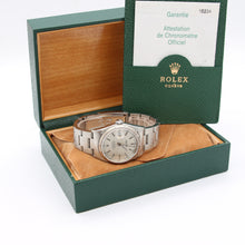 Załaduj obraz do przeglądarki galerii, Rolex Datejust 36 ref. 16234 Silver Linen Dial - Oyster - Full Set