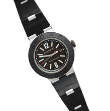Załaduj obraz do przeglądarki galerii, Bulgari Aluminium Diagono ref. AL 44 TA - Black Dial - Warranty papers