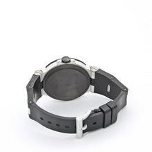 Załaduj obraz do przeglądarki galerii, Bulgari Aluminium Diagono ref. AL 44 TA - Black Dial - Warranty papers