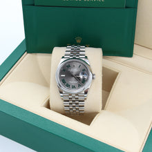 Load image into Gallery viewer, Rolex Datejust ref. 126200 Wimbledon Dial Jubilee Bracelet - Full Set