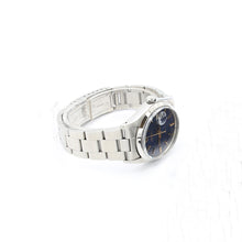 Load image into Gallery viewer, Rolex Precision Date ref. 6694 Blue Dial (Golden Indexes) - Oyster bracelet