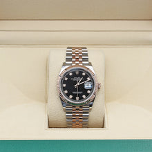 Load image into Gallery viewer, Rolex Datejust ref. 126231 - Black Diamonds Dial - Full Set