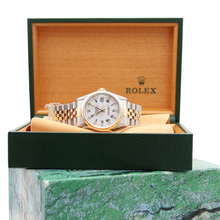 Load image into Gallery viewer, Rolex Datejust 36 ref. ref. 16233 White Diamonds dial - Full set