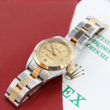 Load image into Gallery viewer, Rolex Datejust Lady ref. 67183 Champagne 3-6-9 dial - Full Set