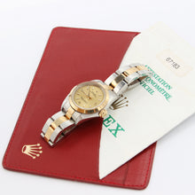 Load image into Gallery viewer, Rolex Datejust Lady ref. 67183 Champagne 3-6-9 dial - Full Set