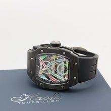 Załaduj obraz do przeglądarki galerii, HAOFA ref. 1970 Black - Carbon TPT Automatic Watch