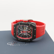 Załaduj obraz do przeglądarki galerii, Haofa ref. 1909 Red - Carbon TPT Skeleton Automatic Watch