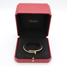 Załaduj obraz do przeglądarki galerii, Cartier Juste un Clou Bracelet Diamond - 750(YG) - 32.2g - Size 17