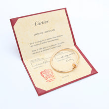 Załaduj obraz do przeglądarki galerii, Cartier Juste un Clou Bracelet Diamond - 750(YG) - 32.2g - Size 17