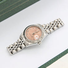 Załaduj obraz do przeglądarki galerii, Rolex Lady-Datejust ref. 79174 - Salmon Roman Dial Jubilee bracelet - Full Set