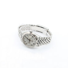 Carica l'immagine nel visualizzatore di Gallery, Rolex Datejust ref. 126234 Silver Diamonds VI IX Dial - Jubilee bracelet - Full Set