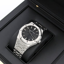 Załaduj obraz do przeglądarki galerii, Audemars Piguet Royal Oak ref. 15500ST - Black Dial - Full Set
