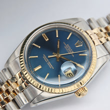 Load image into Gallery viewer, Rolex Datejust ref. 1601 Steel/Gold Bezel - Blue Dial - Jubilee bracelet