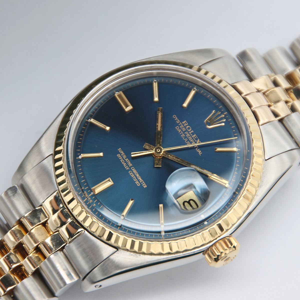 Datejust 1601 blue hotsell