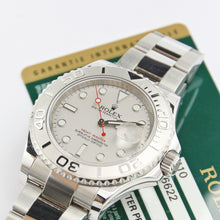 Cargar imagen en el visor de la galería, Rolex Yacht-Master 40 ref. 116622 Platinum Dial - Full Set
