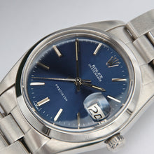 Załaduj obraz do przeglądarki galerii, ON SALE: Rolex Precision Date ref. 6694 Blue Arabic Dial - Oyster