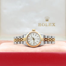 Load image into Gallery viewer, Rolex Oyster Perpetual Lady ref. 67183 Steel/Gold - White Roman Dial - Jubilee bracelet