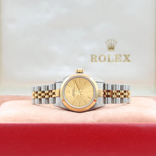 Load image into Gallery viewer, Rolex Oyster Perpetual Lady ref. 67183 Steel/Gold - Champagne Dial - Jubilee bracelet