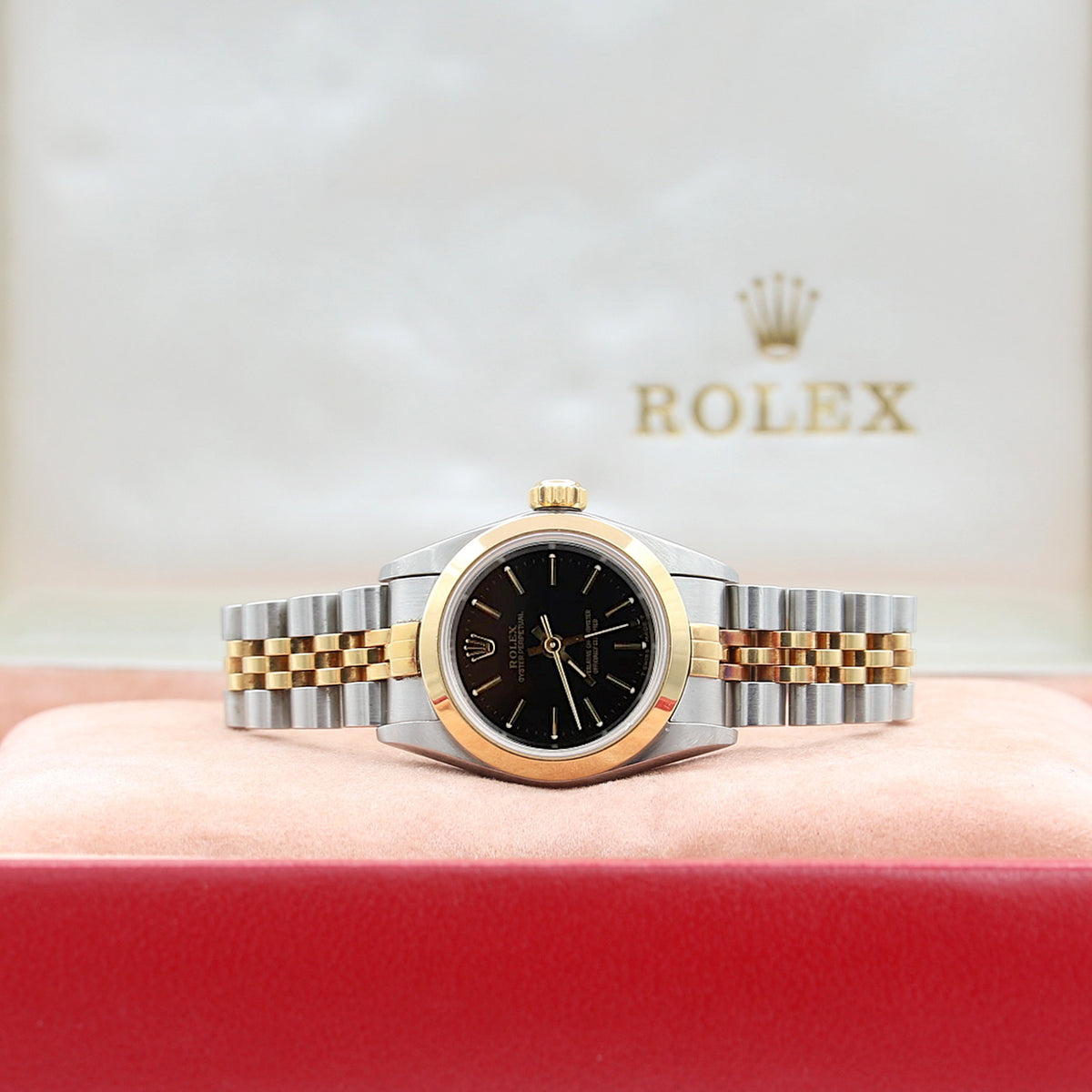 ROLEX OYSTER PERPETUAL LADY 67193 2コマ Buy Online Rolex Oyster Perpetual Lady 67183 Steel/Gold