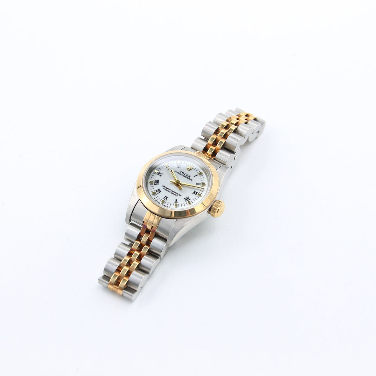 Buy Online Rolex Oyster Perpetual Lady 67183 Steel/Gold White