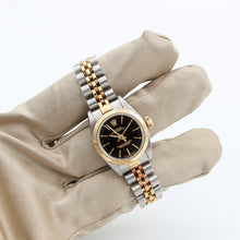 Load image into Gallery viewer, Rolex Oyster Perpetual Lady ref. 67183 Steel/Gold - Black Dial - Full Set