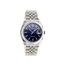 Załaduj obraz do przeglądarki galerii, Rolex Datejust ref. 116200 Blue Dial - Jubilee Bracelet - Full Set